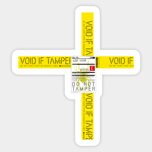 Void if Tampered Sticker